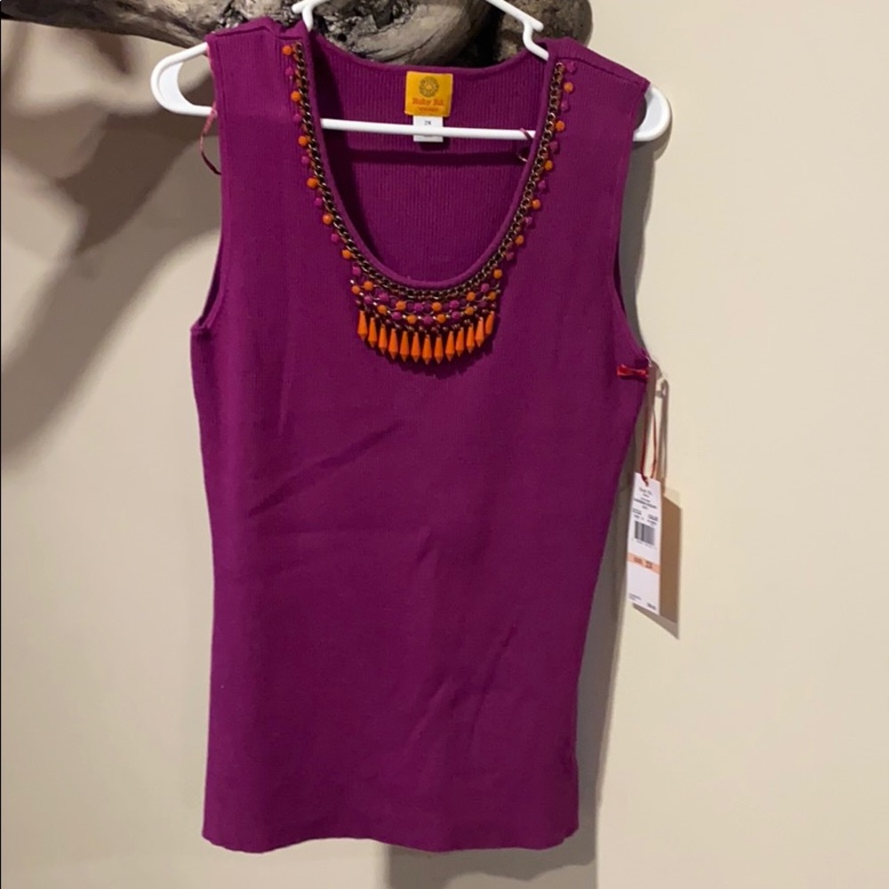 Brand New Ruby Rd. Tank Top